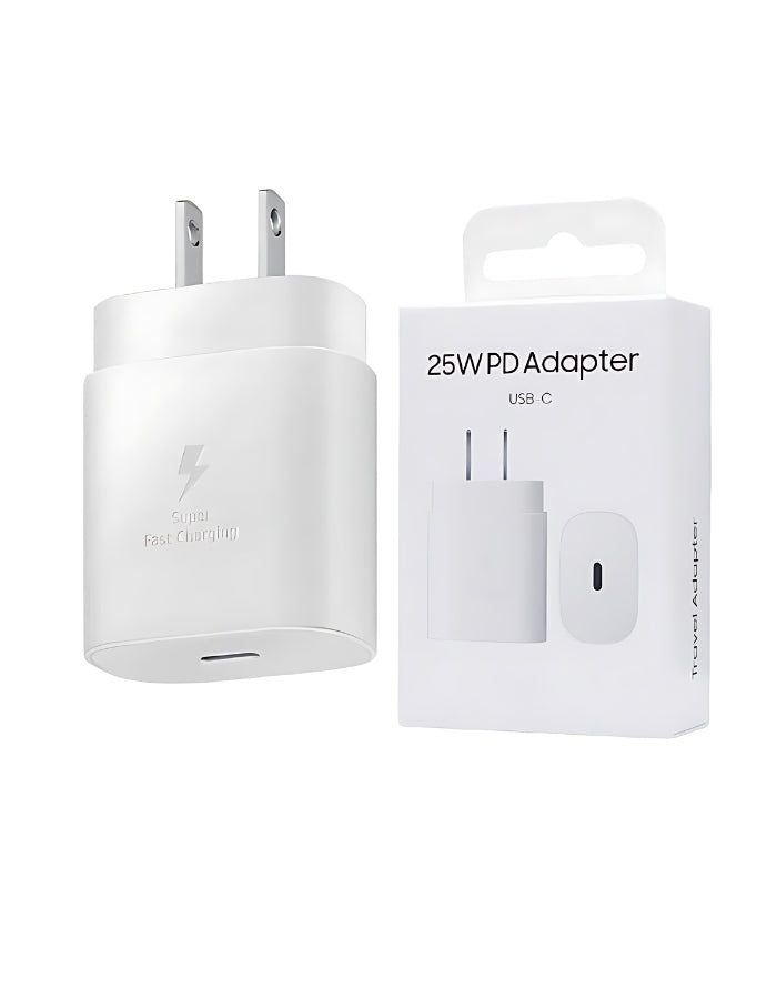 Samsung 25W Type C Plug (White)