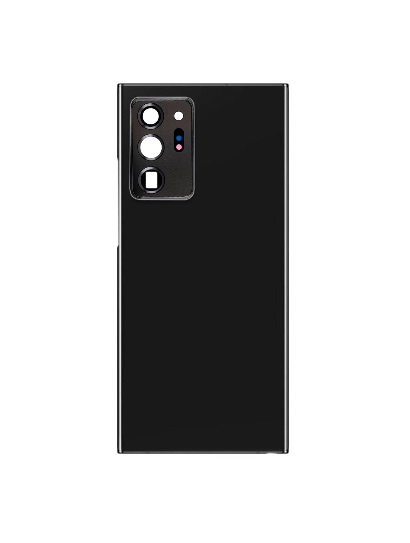 Samsung Galaxy Note 20 Ultra 5G / Back Glass with Camera Lens / (With Logo) (Aftermarket Plus) / Mystic Black
