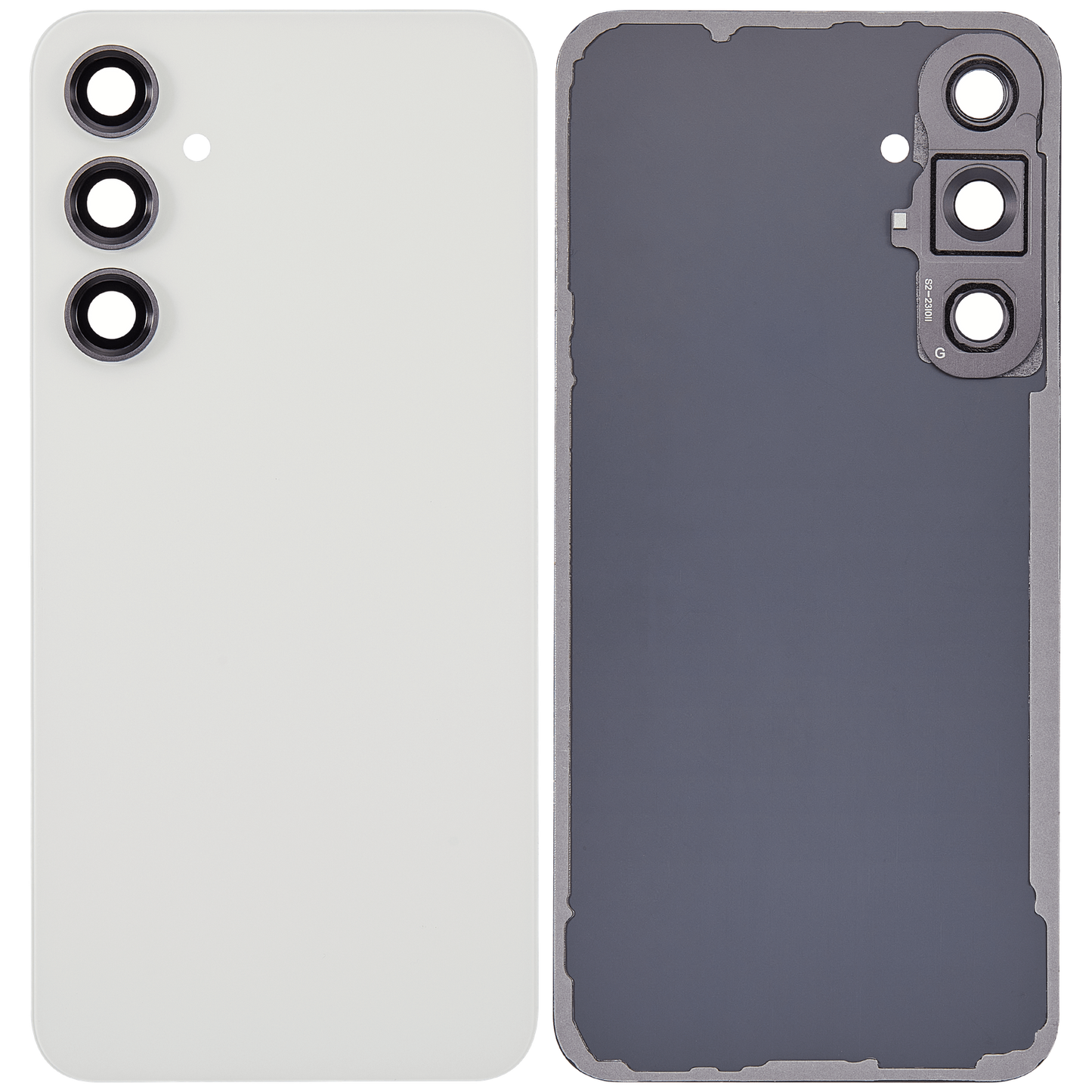 Samsung Galaxy S23 FE 5G / Back Glass / (With Logo) / (Cream)