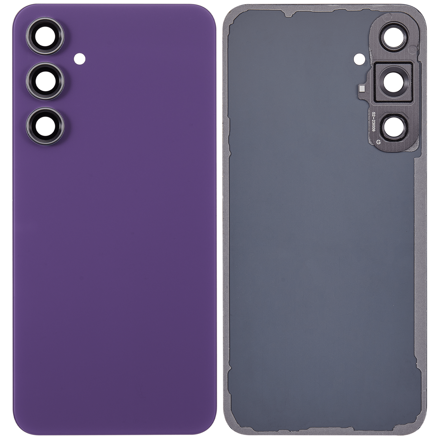 Samsung Galaxy S23 FE 5G / Back Glass / (With Logo) / (Purple)