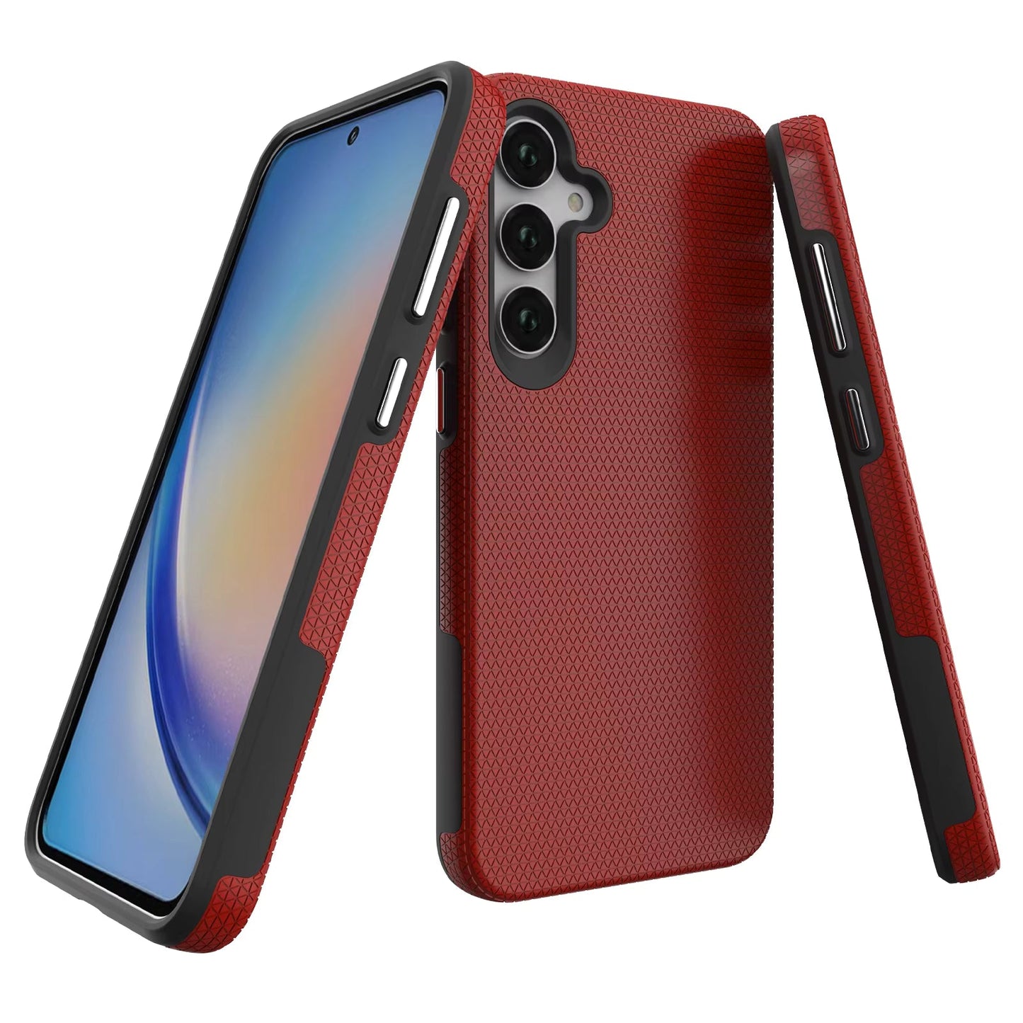 Samsung Galaxy A24 Triangle Case Red