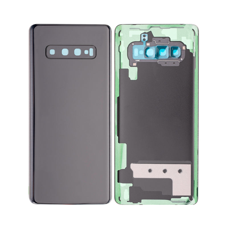 Samsung S10 Plus / Back Glass / (Black)