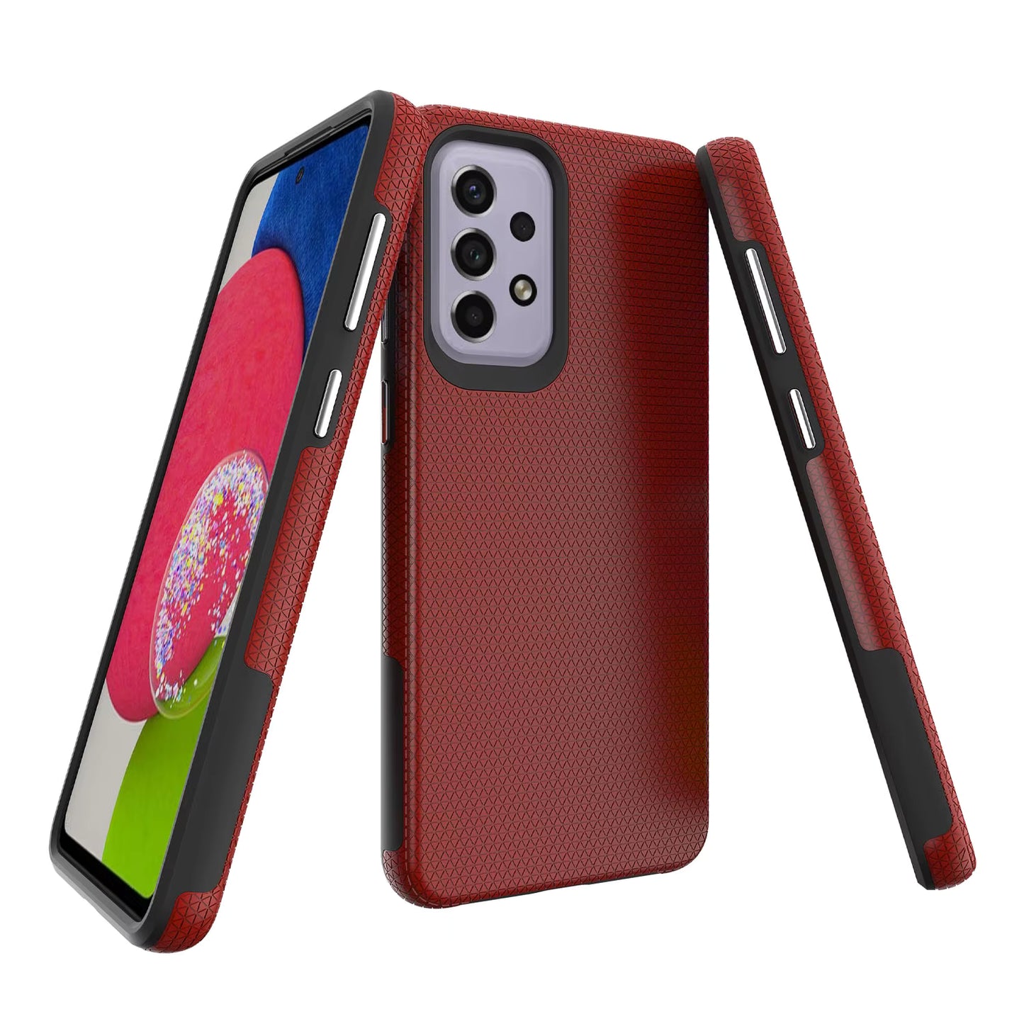Samsung Galaxy A53 Triangle Case Red