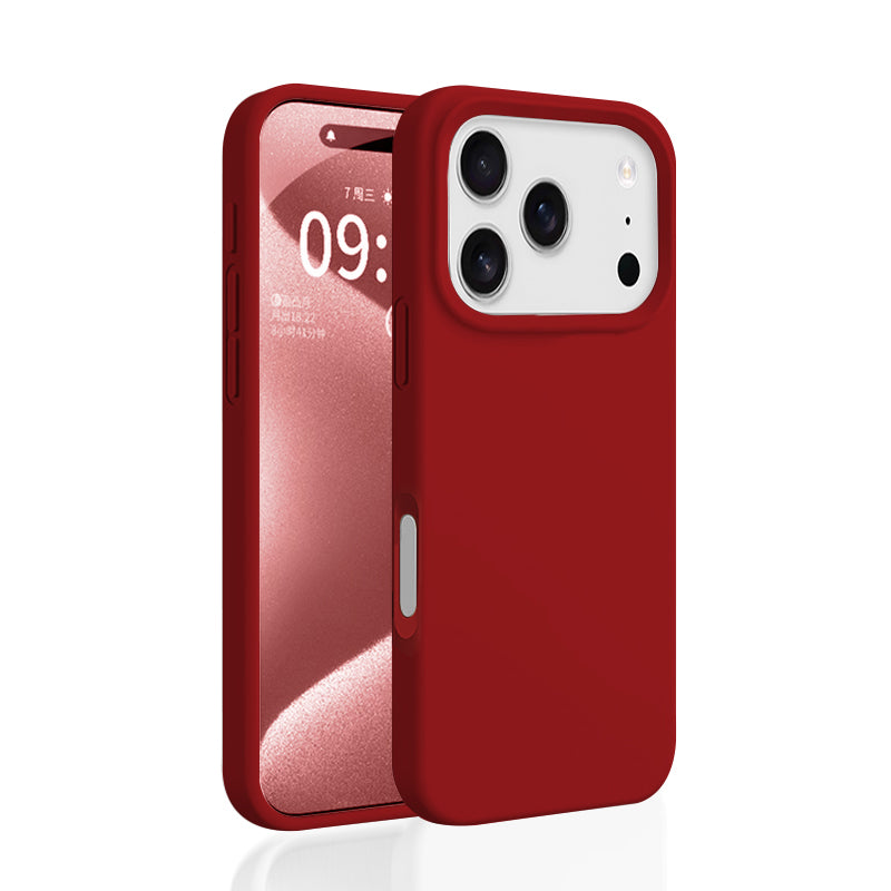 iPhone 13 Pro Max Silicone Cases / Red