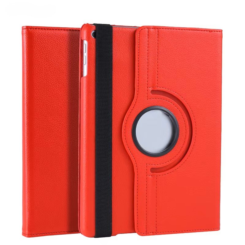 iPad 360 Rotating Case Brown Red
