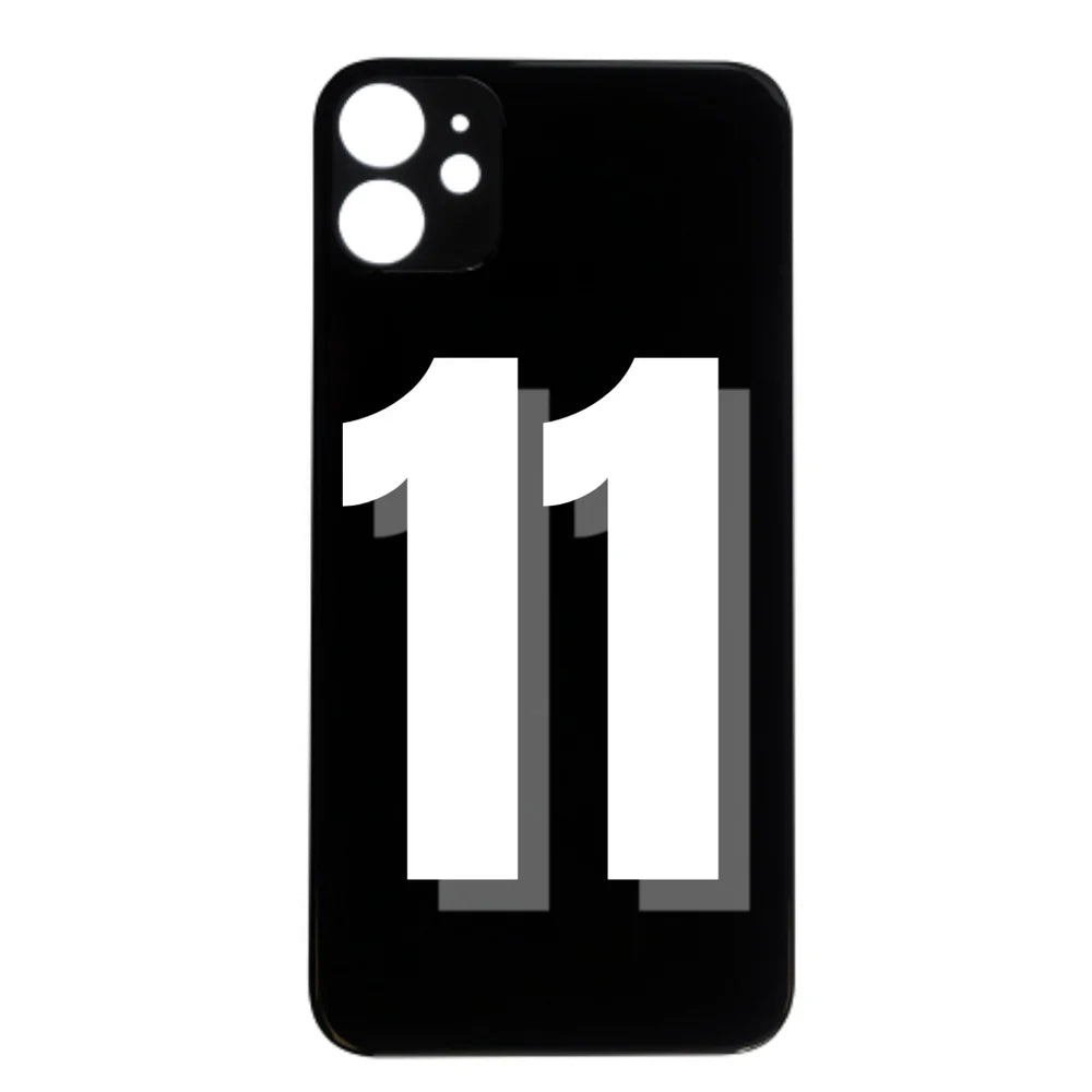 iPhone 11 Back Glass / Back Glass / (With Logo) / Black