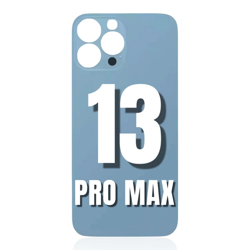 iPhone 13 Pro Max / Back Glass / (With Logo) / Sierra Blue
