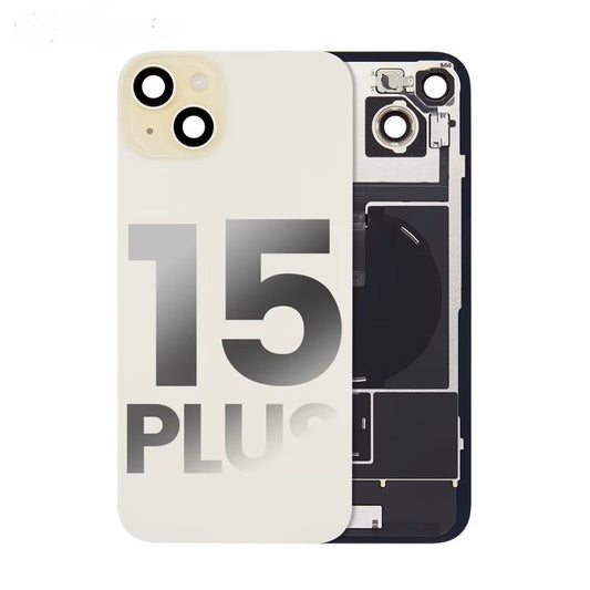 iPhone 15 Plus / Back Glass / Full Flex / Yellow