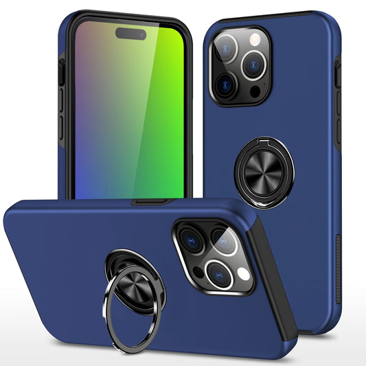 iPhone 16 Pro Max Ring Case / Navy Blue