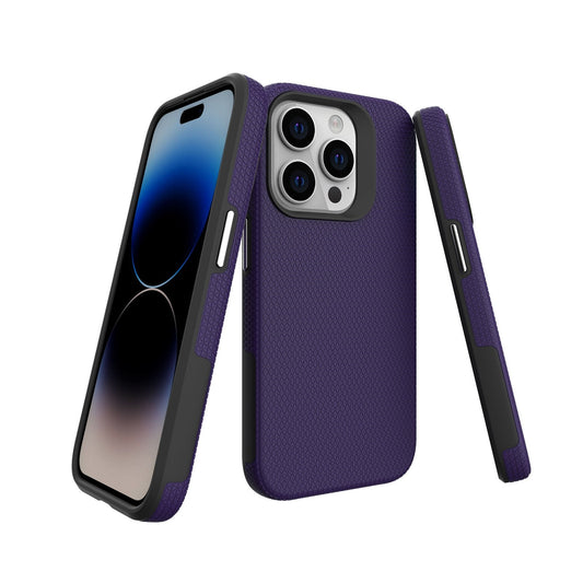 iPhone 15 Plus Triangle Case / Purple
