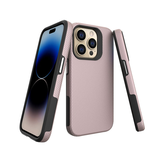 iPhone 14 Triangle Case / Rose Gold