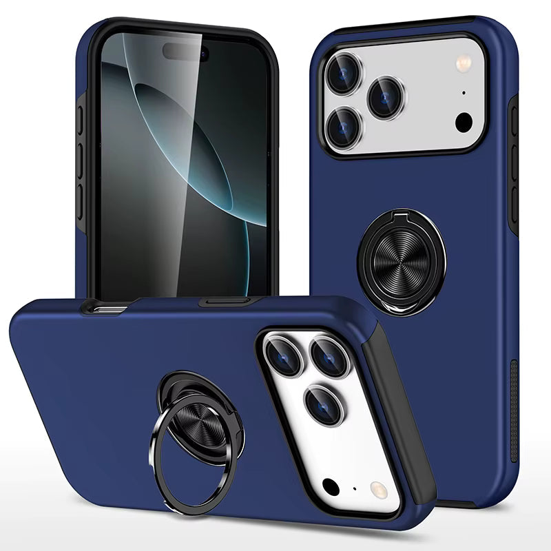 iPhone 17 Pro Max / Ring Case / Navy Blue