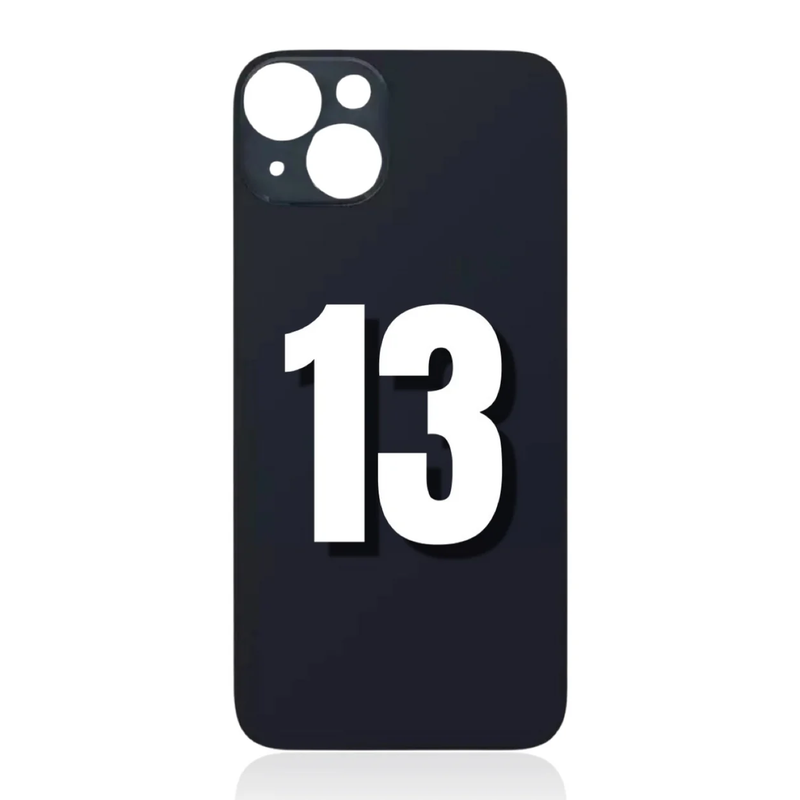 iPhone 13 / Back Glass / (With Logo) / Midnight