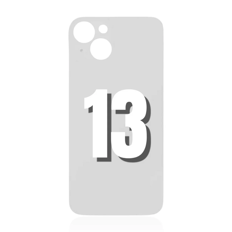 iPhone 13 / Back Glass / (With Logo) / Starlight