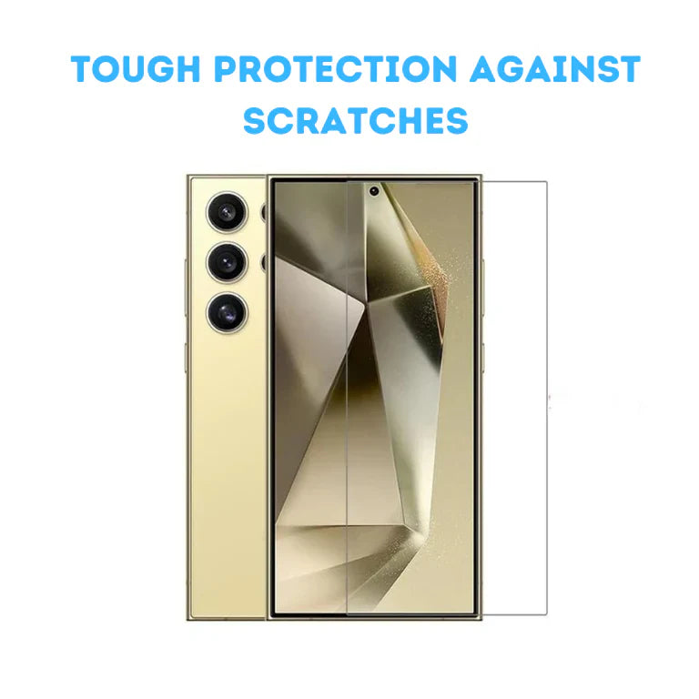 Samsung Galaxy Black Edges Tempered Glass