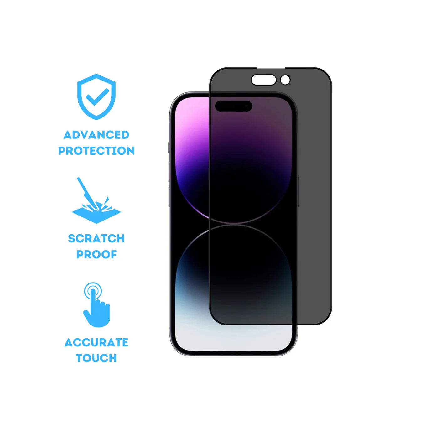 Apple iPhone Privacy Tempered Glass