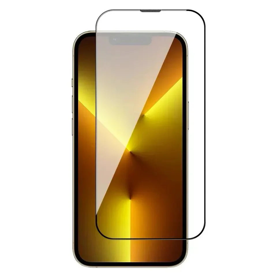 Apple iPhone Black Edges Tempered Glass