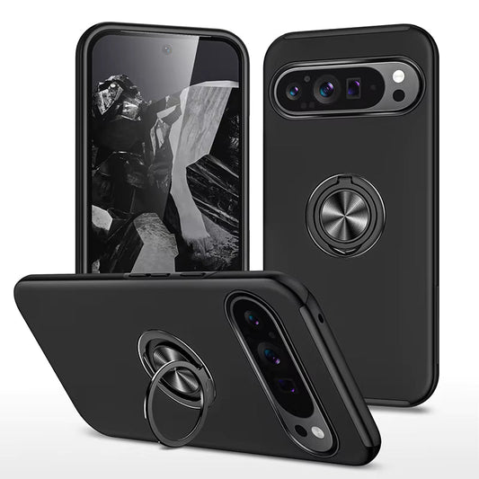 Google Pixel 8 / 360 Ring Case / Black