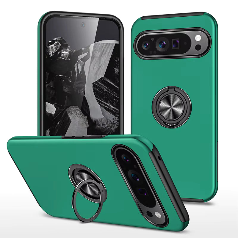 Google Pixel 6 / 360 Ring Case / Green