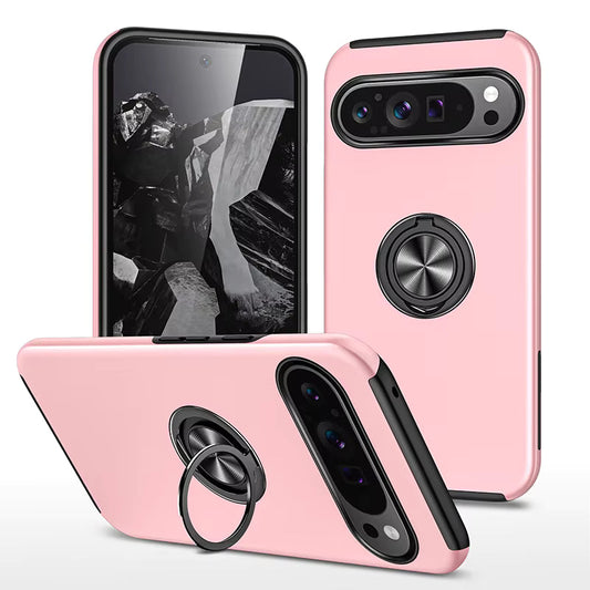 Google Pixel 9 Pro XL / 360 Ring Case / Pink