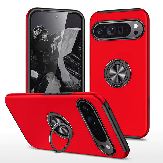 Google Pixel 7 Pro / 360 Ring Case / Red