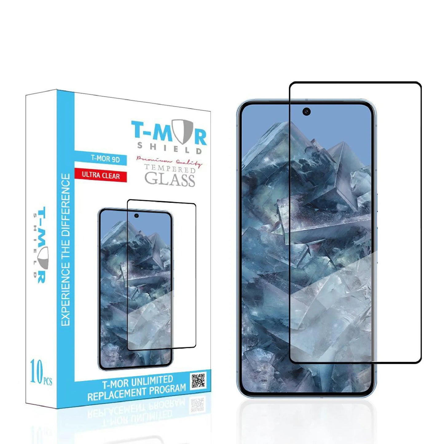 Google Pixel Black Edges Curve Tempered Glass