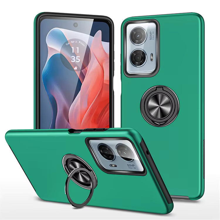 Moto G Stylus 6.4 / 360 Ring Case / Green