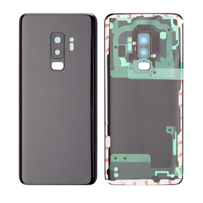 Samsung S9 Plus / Back Glass / (Black)