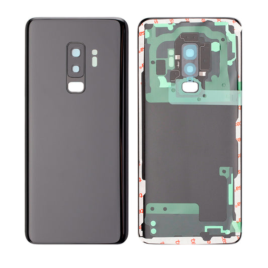 Samsung S9 Plus / Back Glass / (Black)