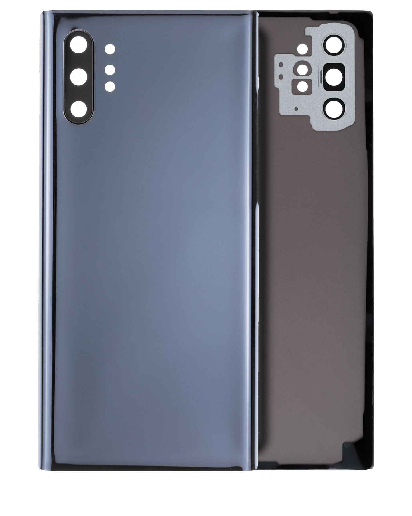 Samsung Galaxy Note 10 Plus / Back Glass / (With Logo) (Aftermarket Plus)) / Aura Black