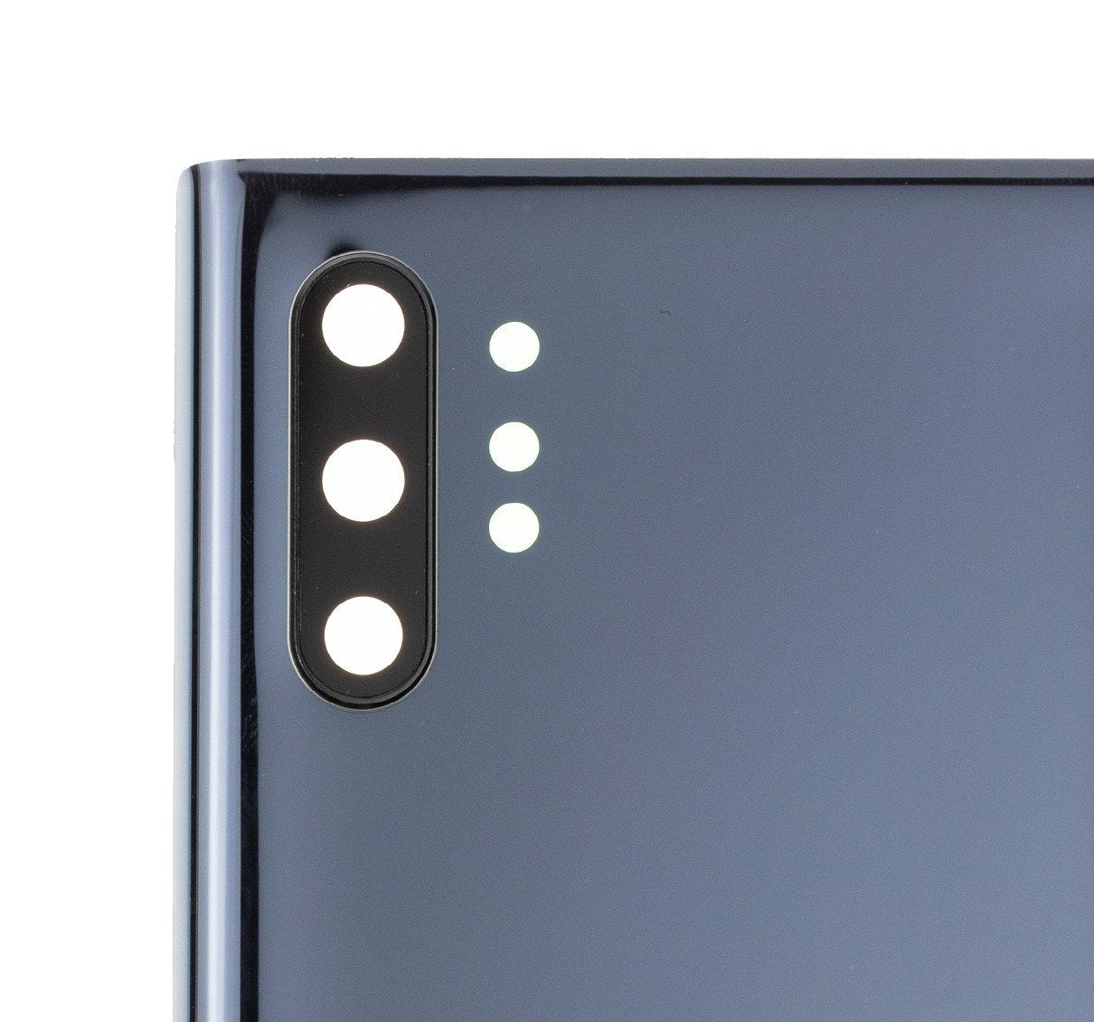 Samsung Galaxy Note 10 Plus / Back Glass / (With Logo) (Aftermarket Plus)) / Aura Black