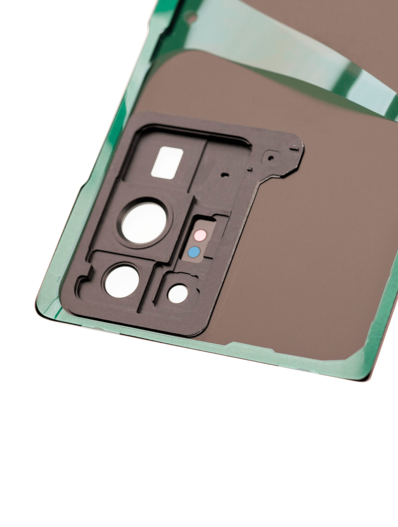 Samsung Galaxy Note 20 Ultra 5G / Back Glass with Camera Lens / (With Logo) (Aftermarket Plus) / Mystic Bronze