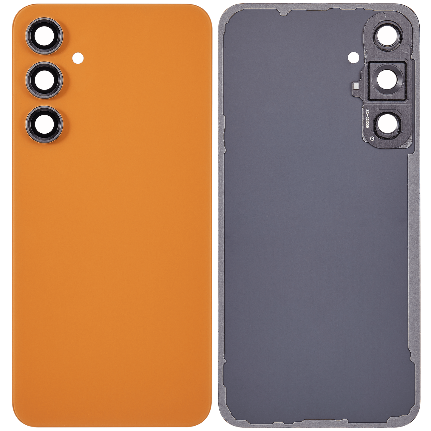 Samsung Galaxy S23 FE 5G / Back Glass / (With Logo) / Tangerine