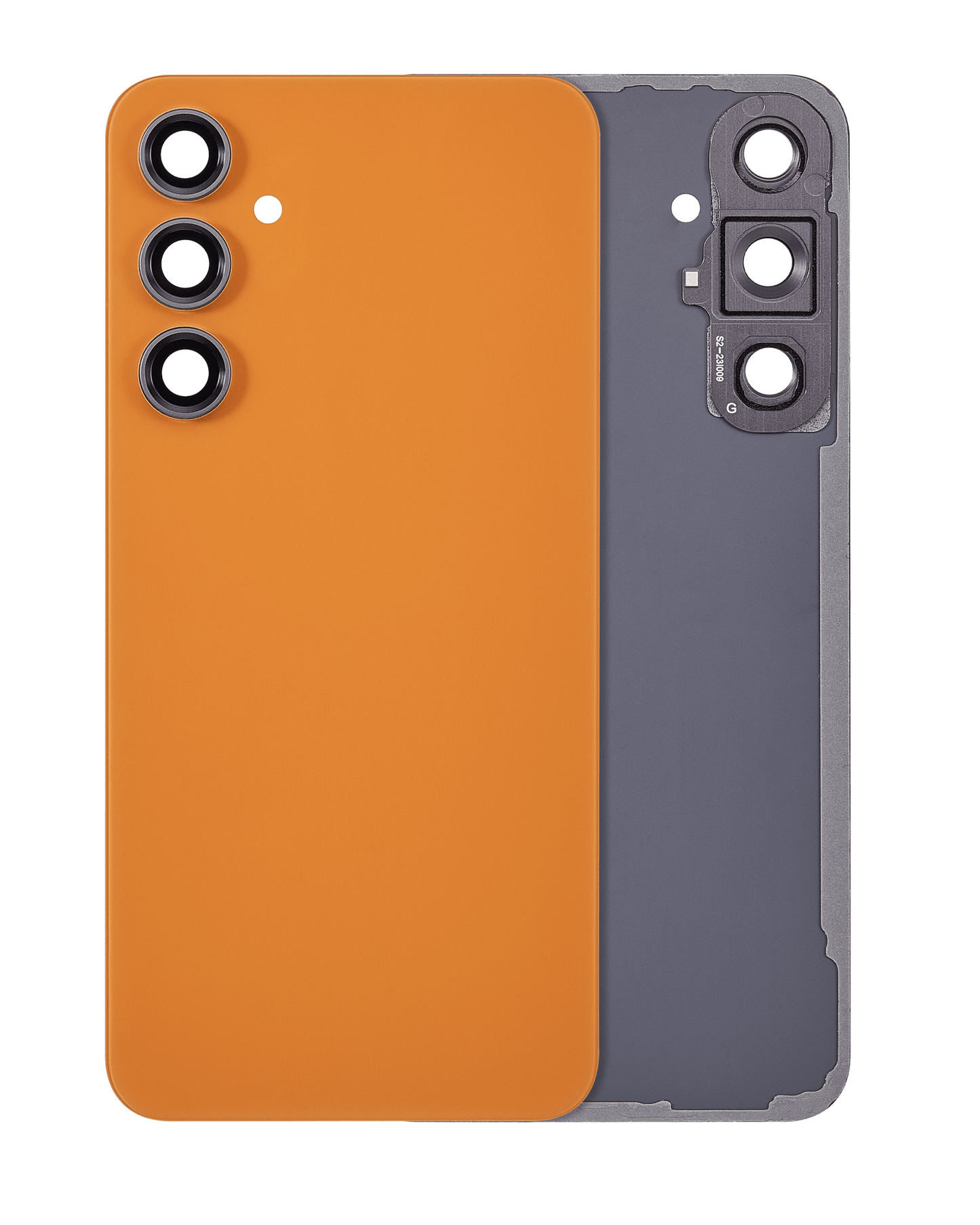 Samsung Galaxy S23 FE 5G / Back Glass / (With Logo) / Tangerine