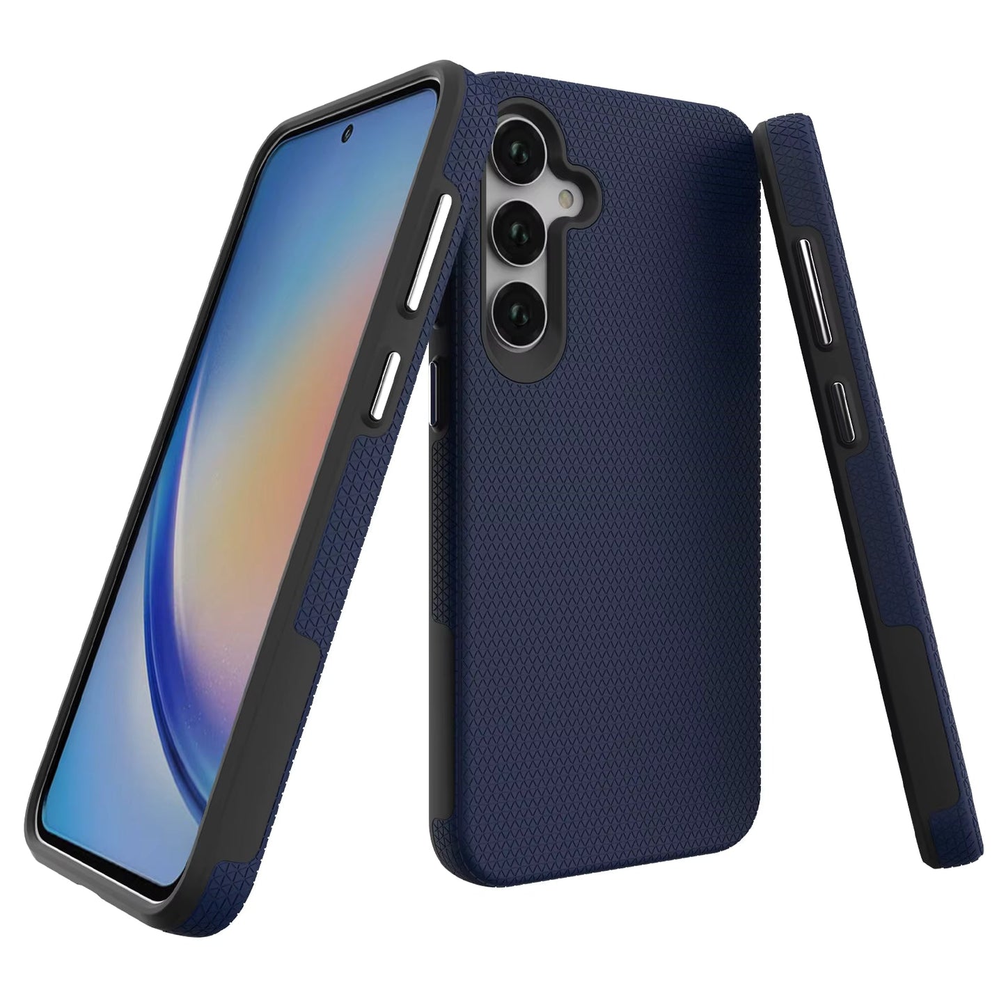 Samsung Galaxy A14 4G Triangle Case Navy Blue