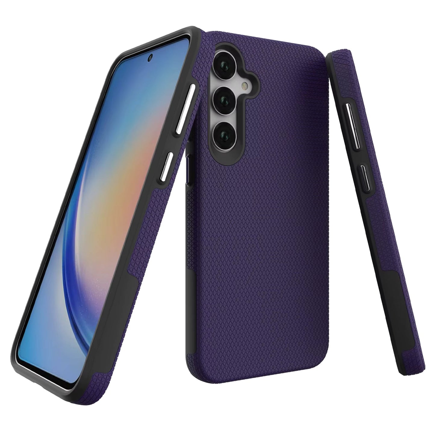 Samsung Galaxy A14 4G Triangle Case Purple