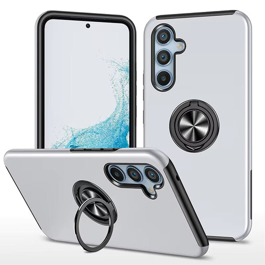 Samsung Galaxy A14 4G / 360 Ring Case / Silver