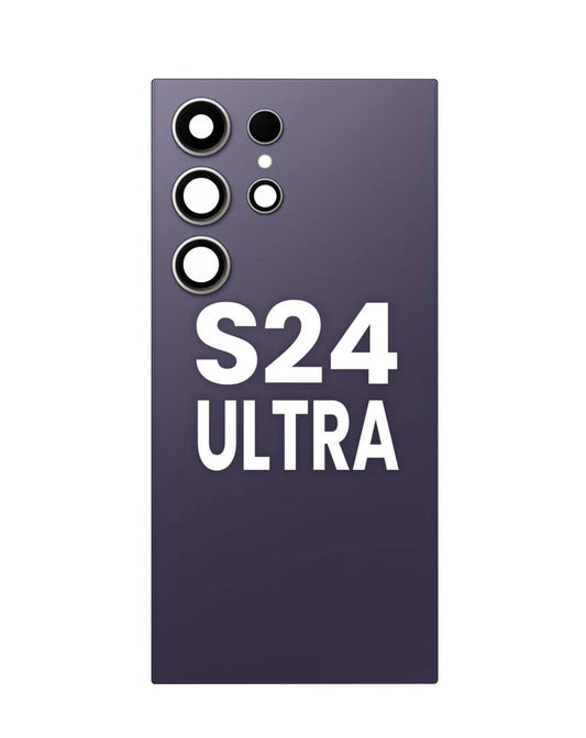 Samsung Galaxy S24 Ultra 5G / Back Glass / (With Logo) / (Titanium Violet)