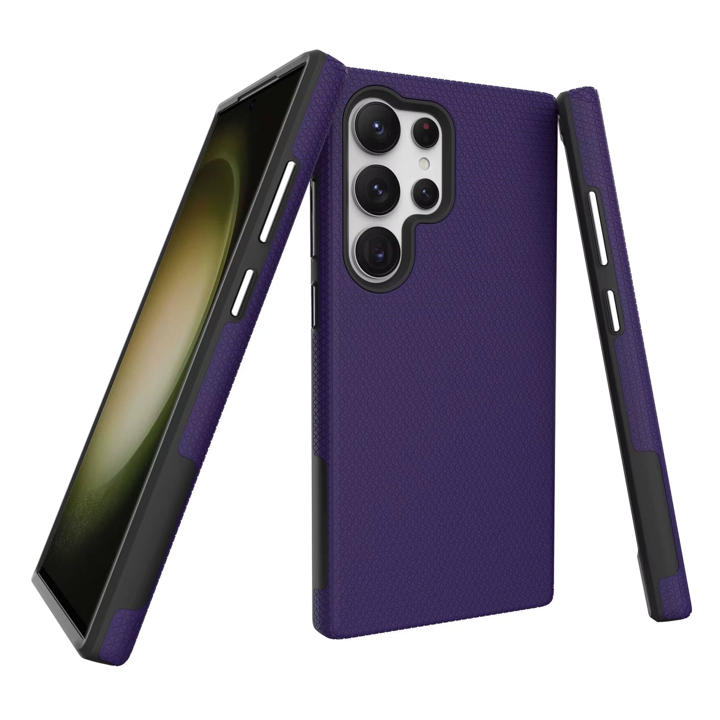 Samsung S25 / Triangle Case / Purple