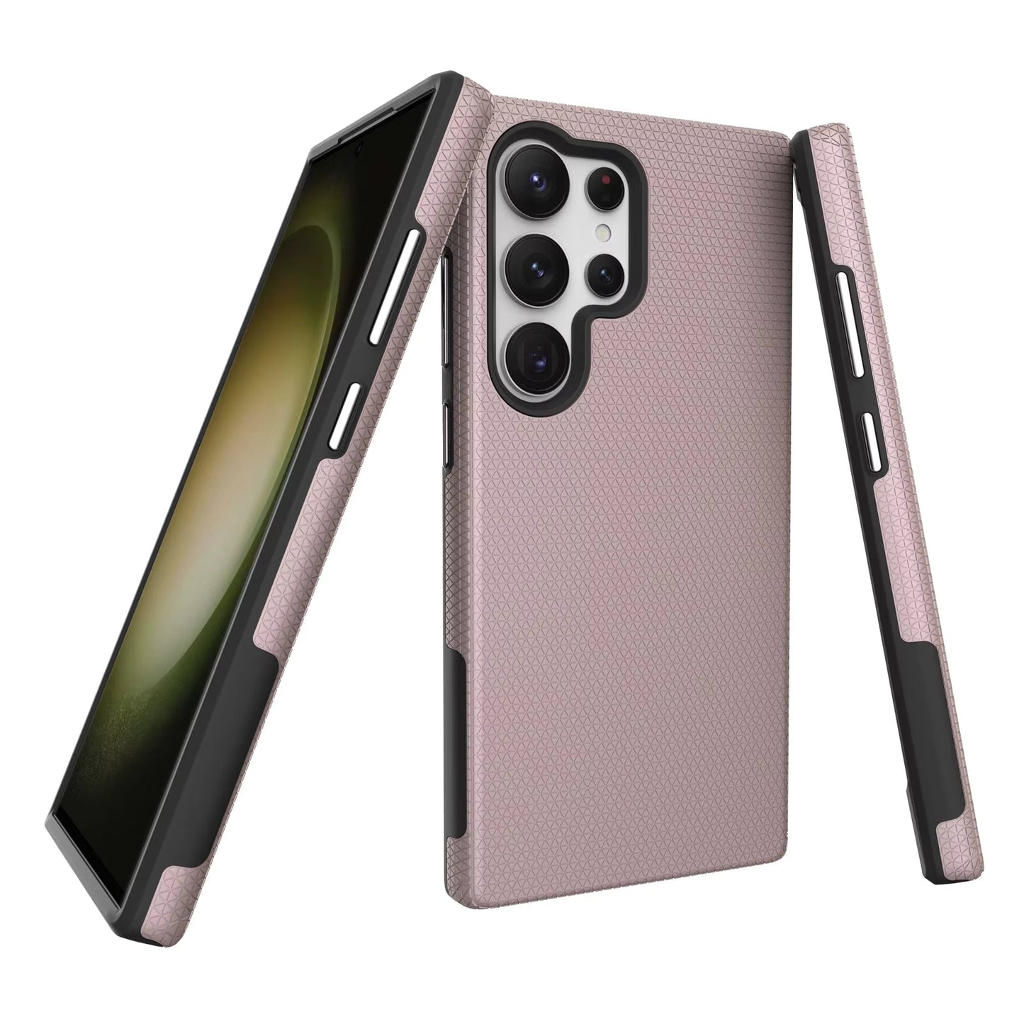 Samsung S22 Plus / Triangle Case / Rose Gold