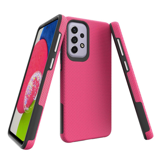 Samsung Galaxy A72 Triangle Case Pink