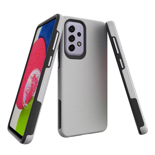 Samsung Galaxy A72 Triangle Case Silver