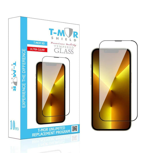 Apple iPhone Black Edges Tempered Glass