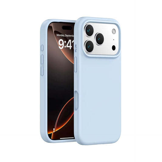 iPhone 14 Pro Max Silicone Cases / Light Blue