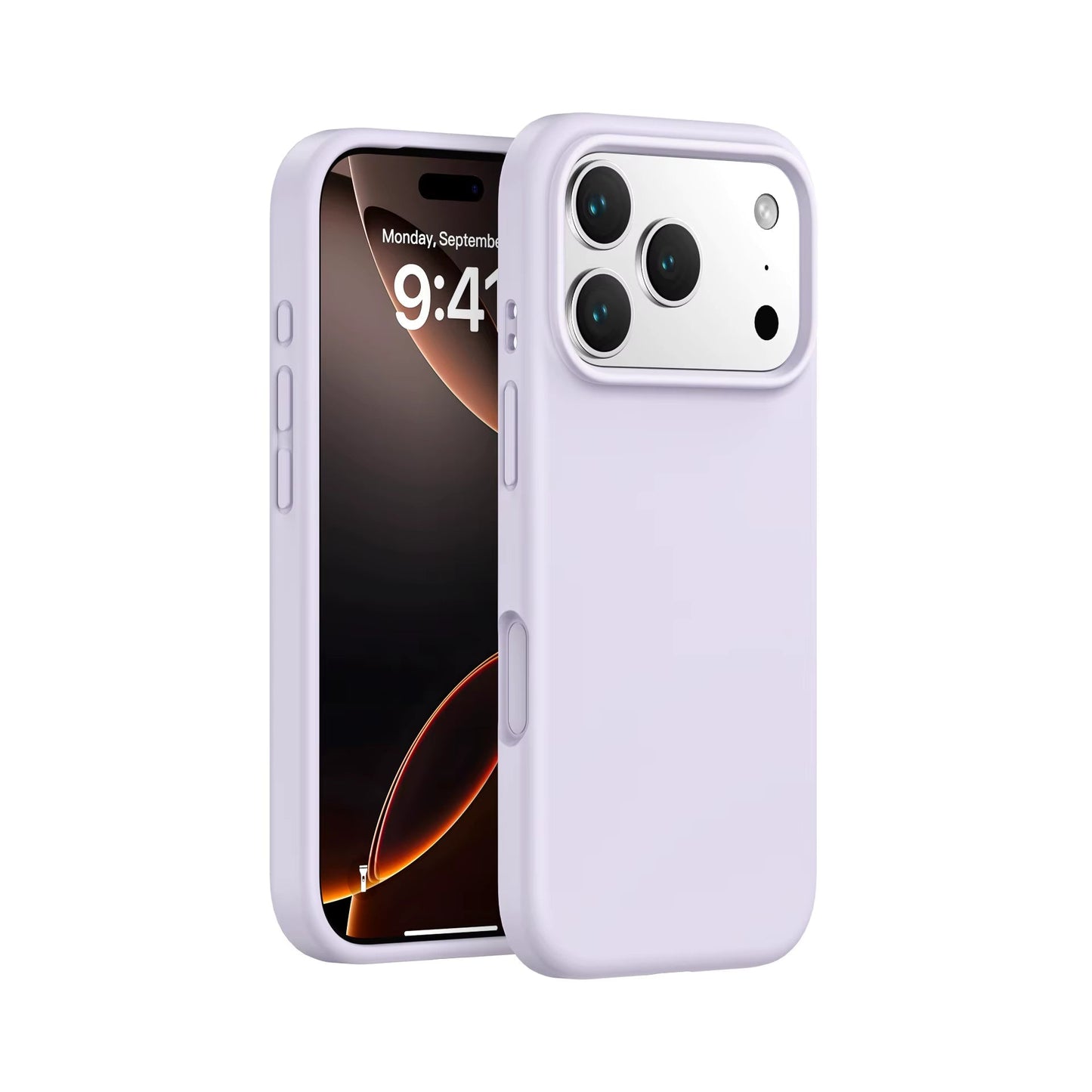 iPhone 14 Pro Max Silicone Cases / Light Purple