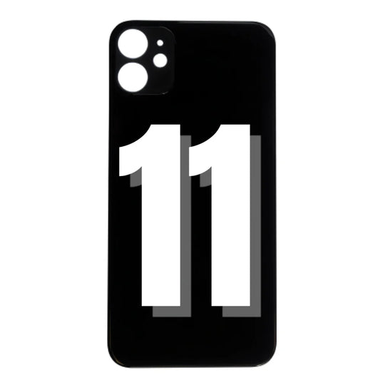 iPhone 11 Back Glass / Back Glass / (With Logo) / Black