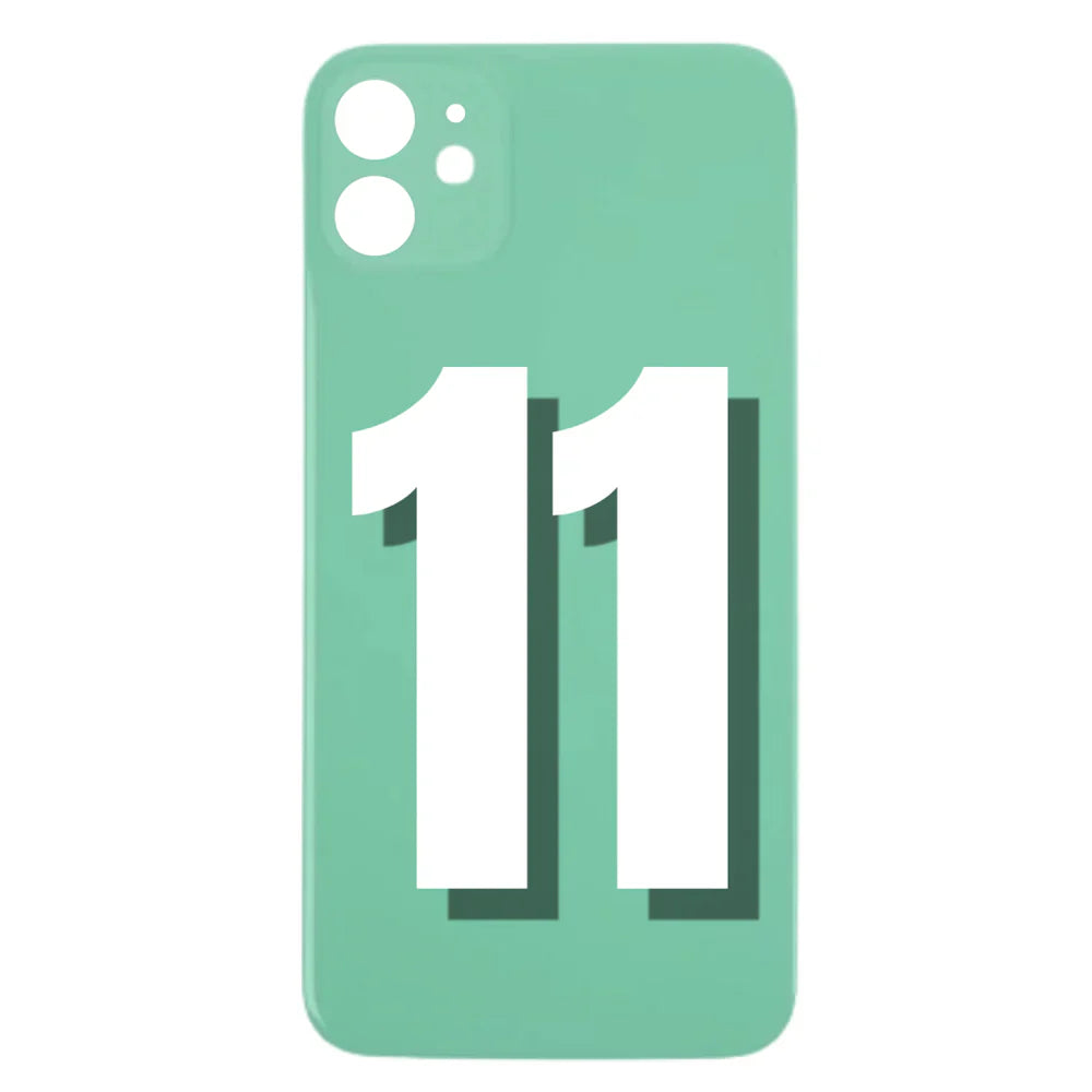 iPhone 11 Back Glass / Back Glass / (With Logo) / Green