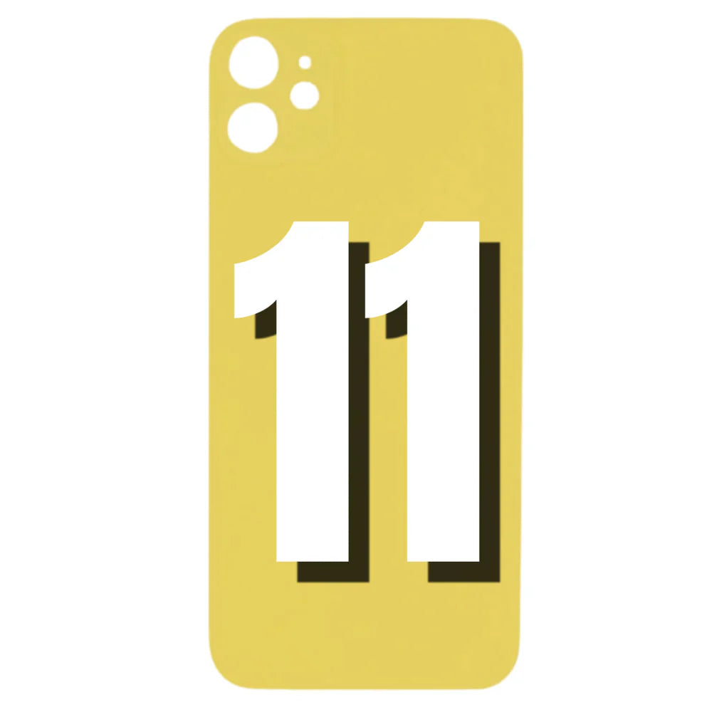 iPhone 11 Back Glass / Back Glass / (With Logo) / Yellow