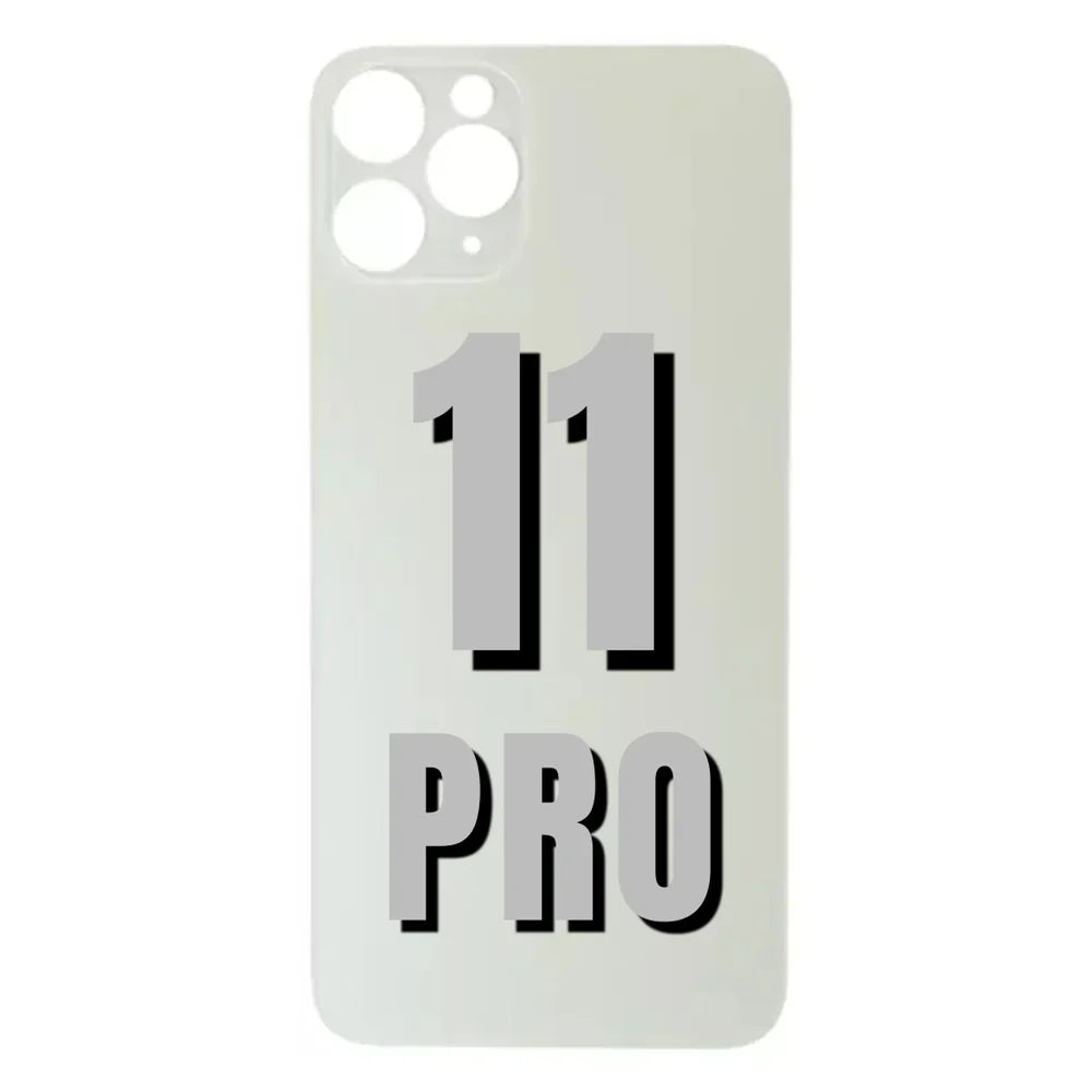 iPhone 11 Pro / Back Glass  / (With Logo) / Grey
