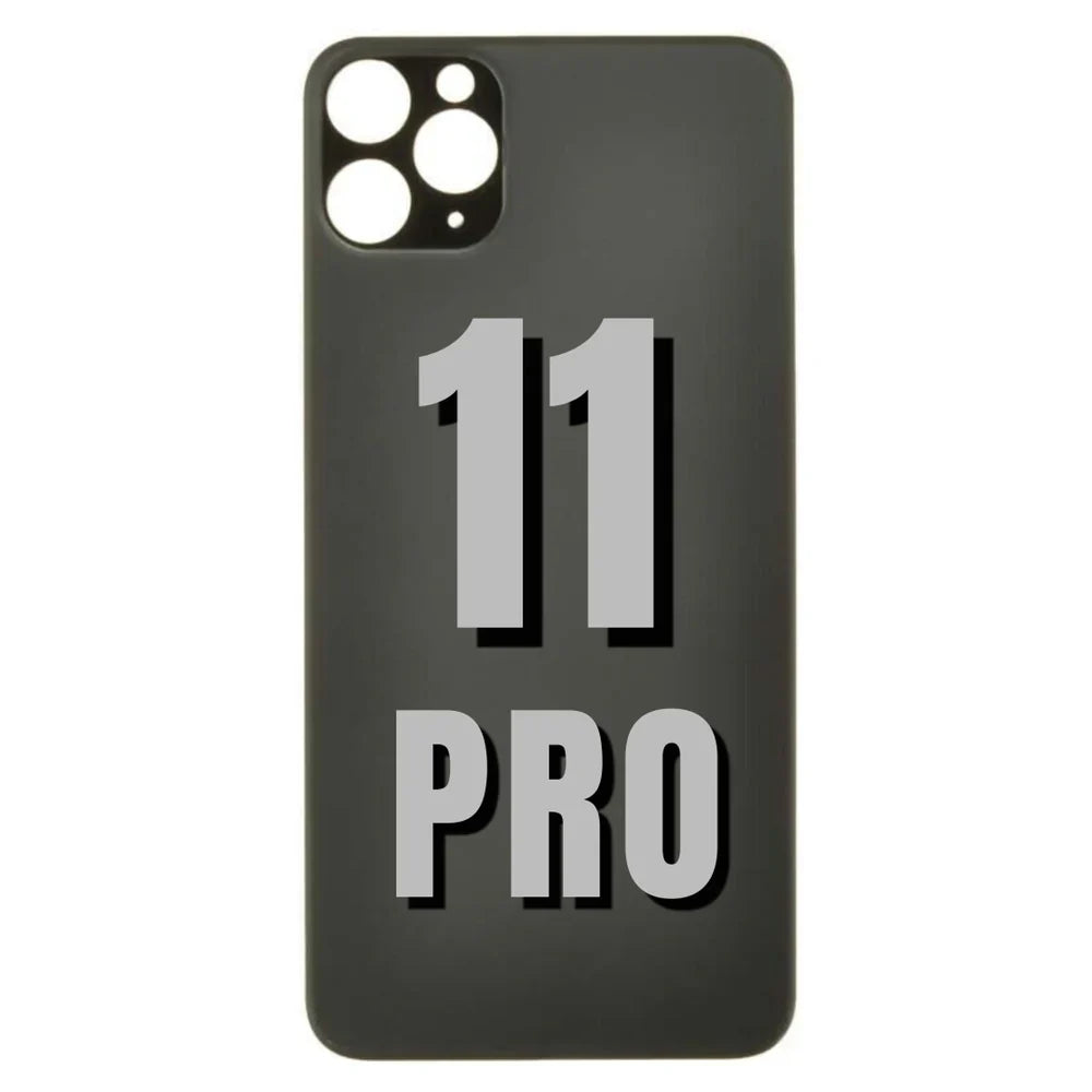 iPhone 11 Pro / Back Glass  / (With Logo) / Space Gray